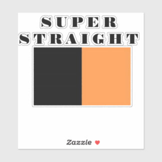 super straight sticker