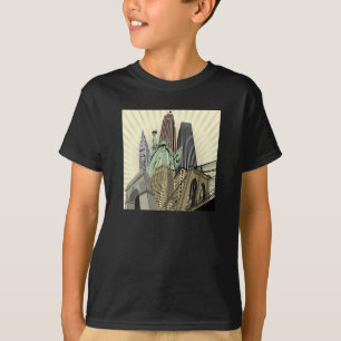Super Stylised Cityscape NYC T-Shirt