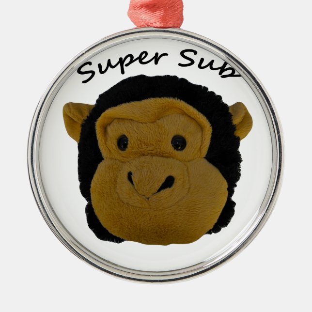 Super Sub Metal Tree Decoration (Front)
