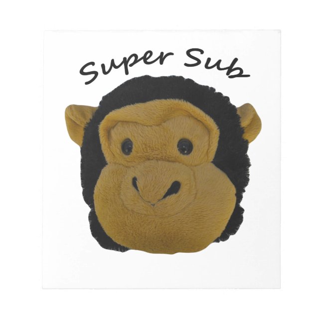 Super Sub Notepad (Front)