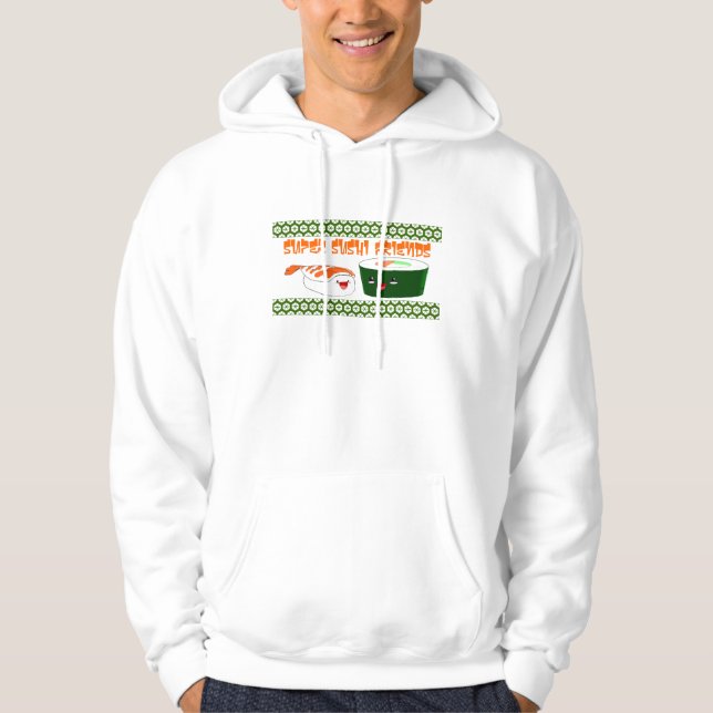 Super Sushi Friends Hoodie (Front)