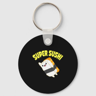 Super sushi kawaii anime japanese key ring