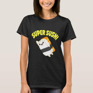 Super sushi kawaii anime japanese T-Shirt