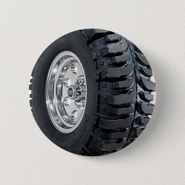 Super Swamper Bogger 6 Cm Round Badge (Front)