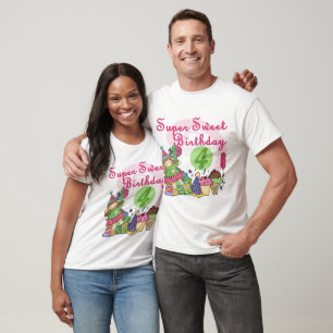 Super Sweet 4th Birthday T-shirts and Gifts