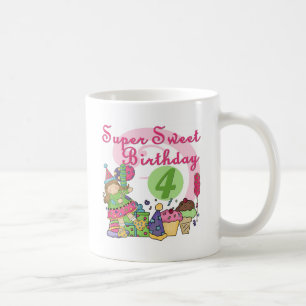 Super Sweet 4th Birthday T-shirts and Gifts Coffee Mug