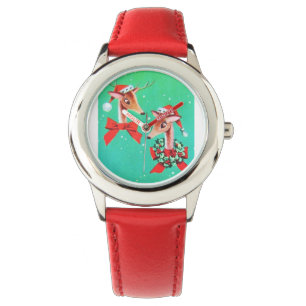 Super Sweet Vintage Christmas Reindeer Watch