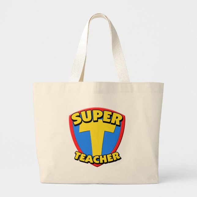 Super Teacher Clasic Tote Bag (Front)