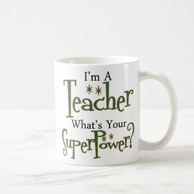 Super Teacher Coffee Mug (Right)