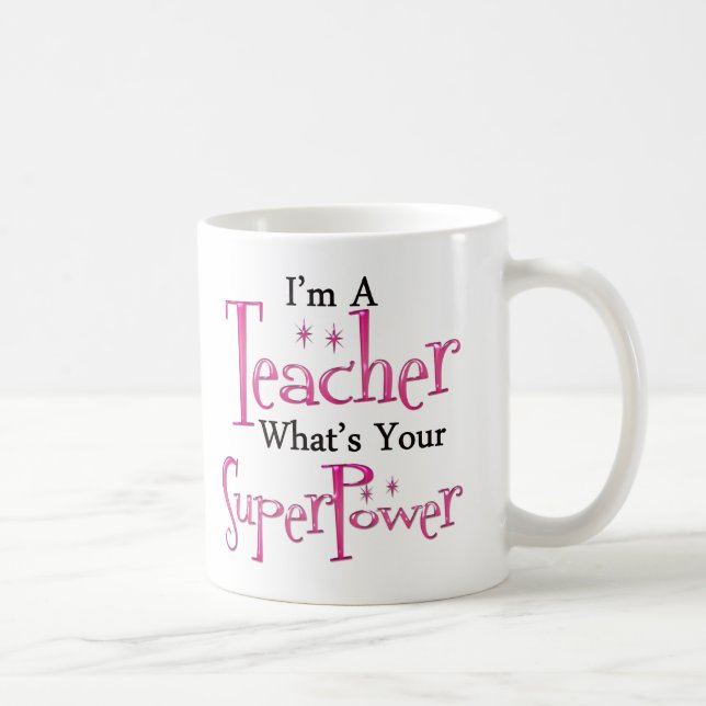 Super Teacher Coffee Mug (Right)