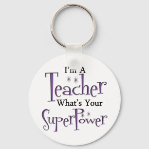 Super Teacher Key Ring