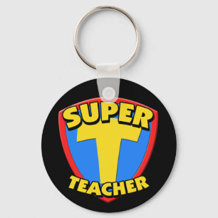 Super Teacher Keychain