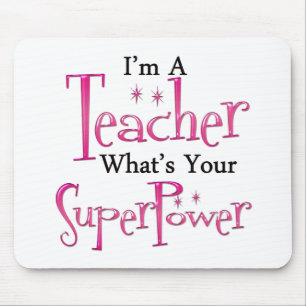 Super Teacher Mouse Mat