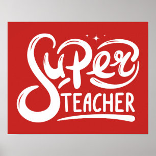 Super Teacher Poster