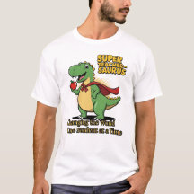 Super Teacher-Saurus – Dinosaur Superhero Teacher