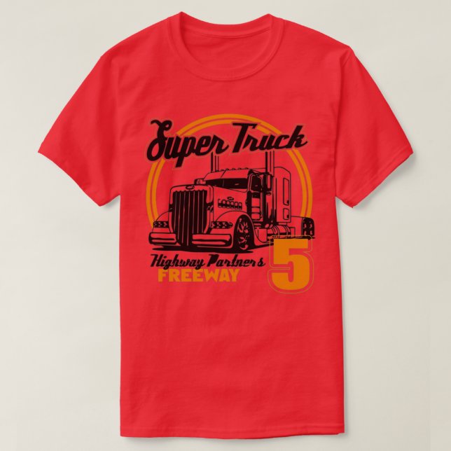 Super Truck T-Shirt (Design Front)