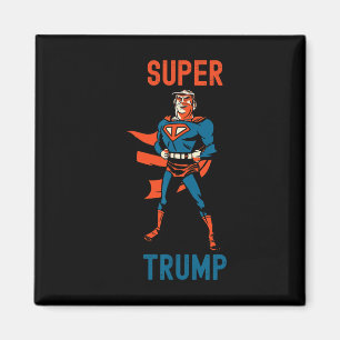 Super Trump Funny Superhero Donald Trump Inaugurat Magnet