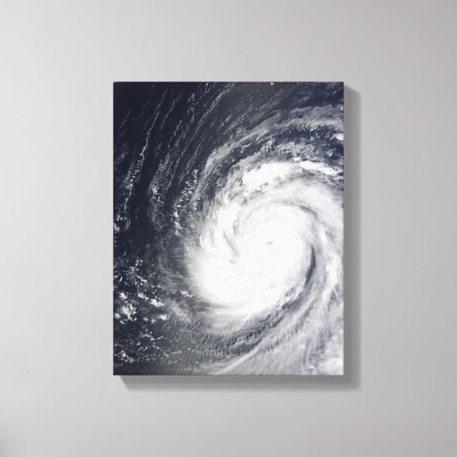 Super Typhoon Choi-wan Canvas Print (Front)