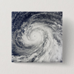 Super Typhoon Choi-wan over the Mariana Islands 15 Cm Square Badge