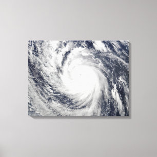 Super Typhoon Lupit Canvas Print