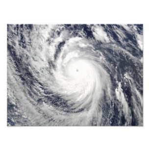Super Typhoon Lupit Photo Print