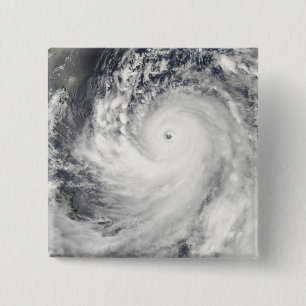 Super Typhoon Man-Yi 15 Cm Square Badge