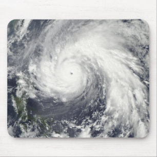 Super Typhoon Megi Mouse Mat
