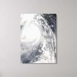 Super Typhoon Wipha Canvas Print