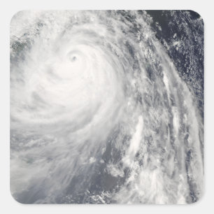 Super Typhoon Wipha Square Sticker
