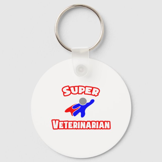 Super Veterinarian Key Ring (Front)