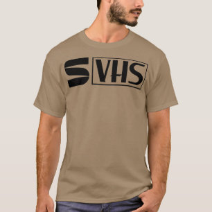 Super VHS Media Format Logo T-Shirt