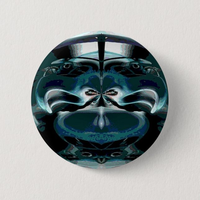 Super Weird Art Button (Front)