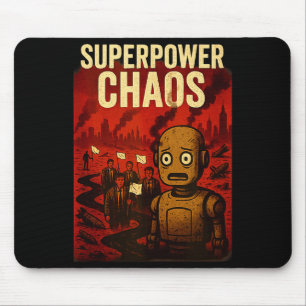 Super Wer Chaos Dystoan Satire War Consequences Gi Mouse Mat