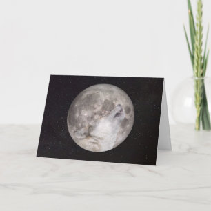 Super Wolf Moon 2019 Customisable Card