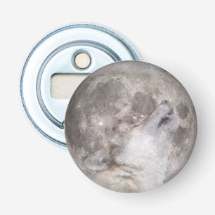 Super Wolf Moon Bottle Opener