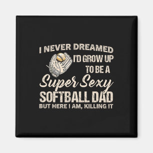 Super Y Softll Dad Softll Lover Magnet