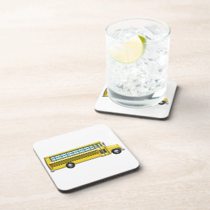 Super Yellow School Bus Coaster