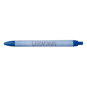Superb Groomsman Black Ink Pen