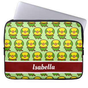 Superb parrot laptop sleeve