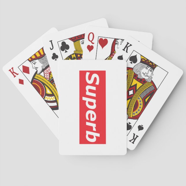 Superb Playing Cards (Back)