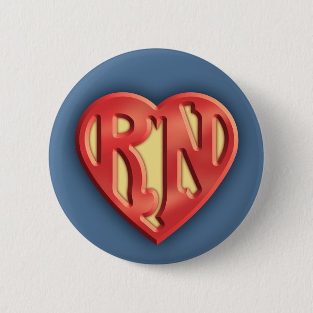 Superb RN IV 6 Cm Round Badge (Front)