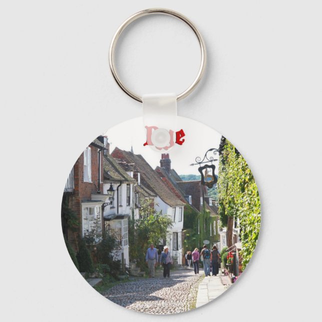 Superb! Rye England Key Ring (Front)