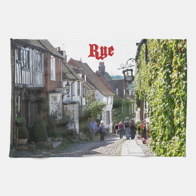 Superb! Rye England Tea Towel (Horizontal)