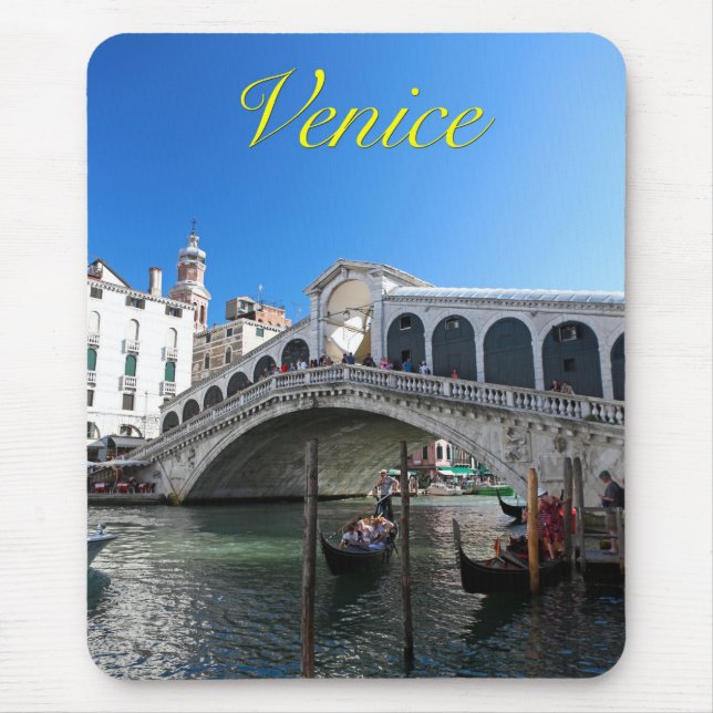 Superb! Ultimate Venice, Rialto, Grand Canal Mouse Mat (Front)