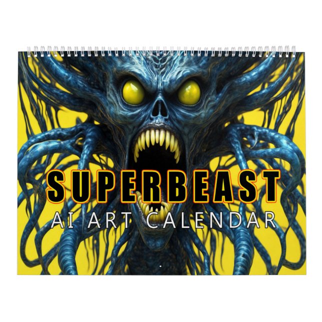 Superbeast AI Art Calendar (Cover)