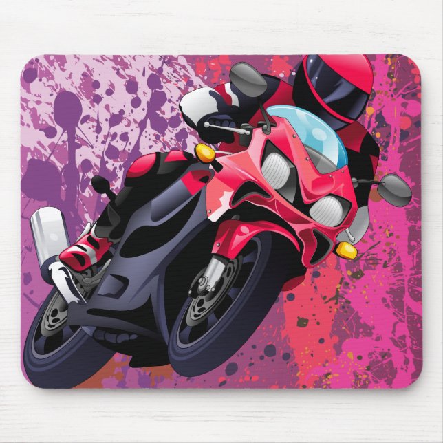 Superbike Mouse Mat (Front)
