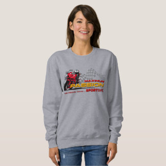 Superbike Racing Maximum Passion Biker Graphic 1 Sweatshirt