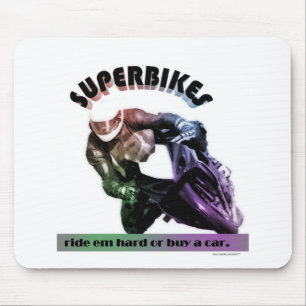 Superbikes Mouse Mat