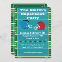 Superbowl Party Invitation