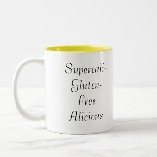 Supercali-Gluten-Free-alicious Two-Tone Coffee Mug